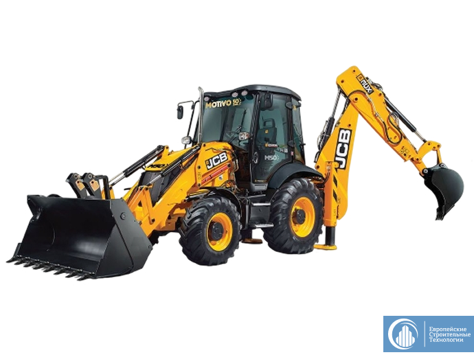 Экскаватор-погрузчик JCB 3CX - v2- детальная